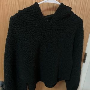 Fluffy Cropped Sweater